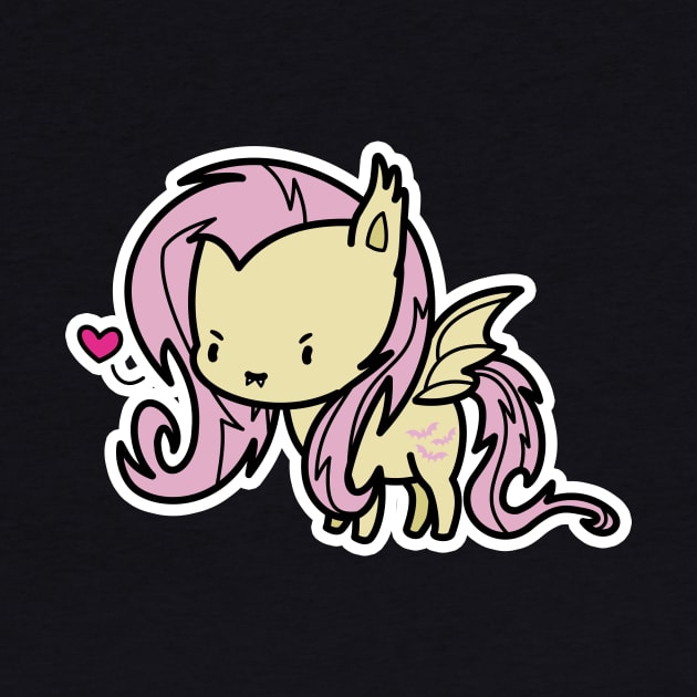 Flutterbat chibi by Drawirm